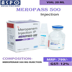 Meropass 500mg Inj.