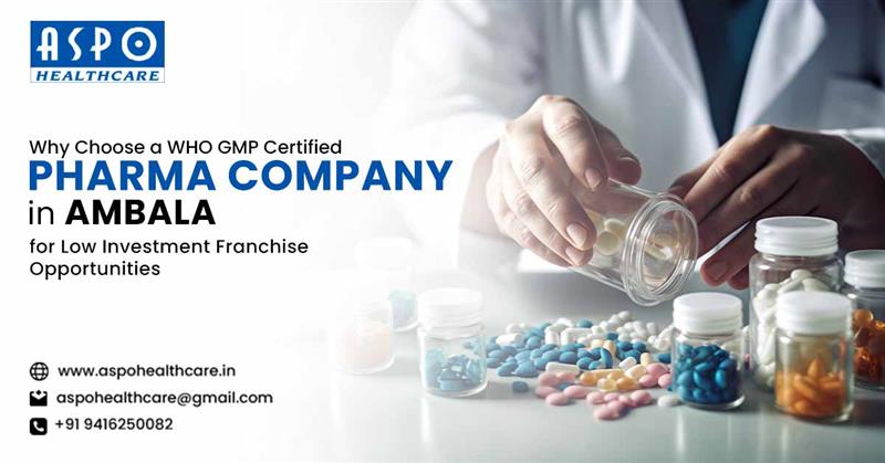 low investment pharma franchise in Ambala