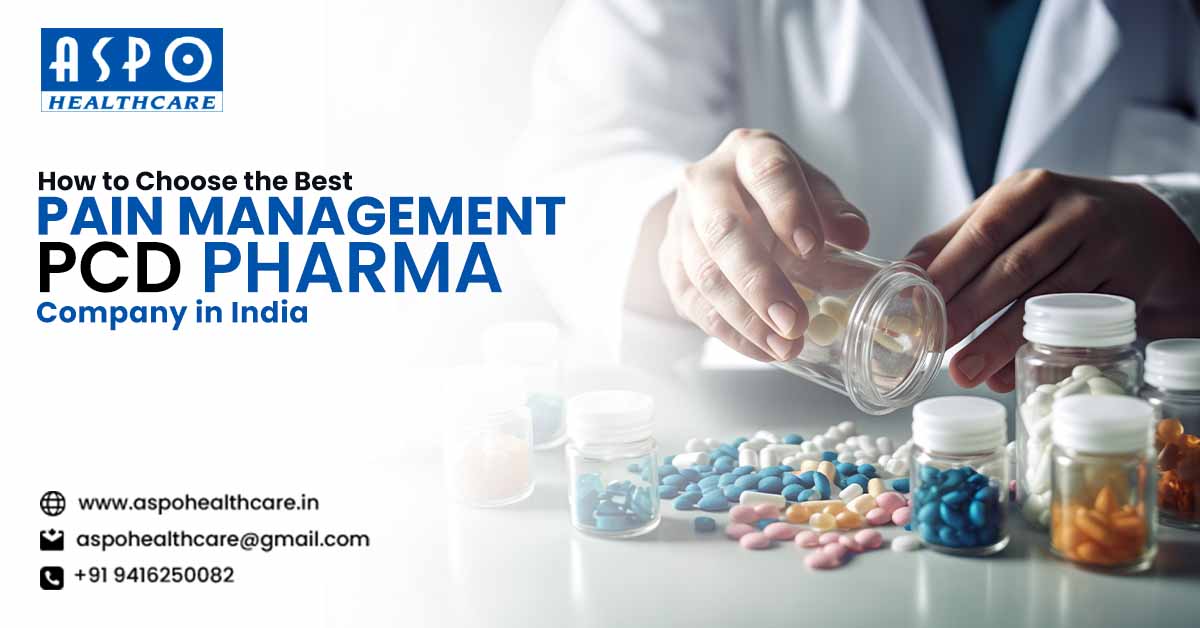 Pain Management PCD Pharma Company